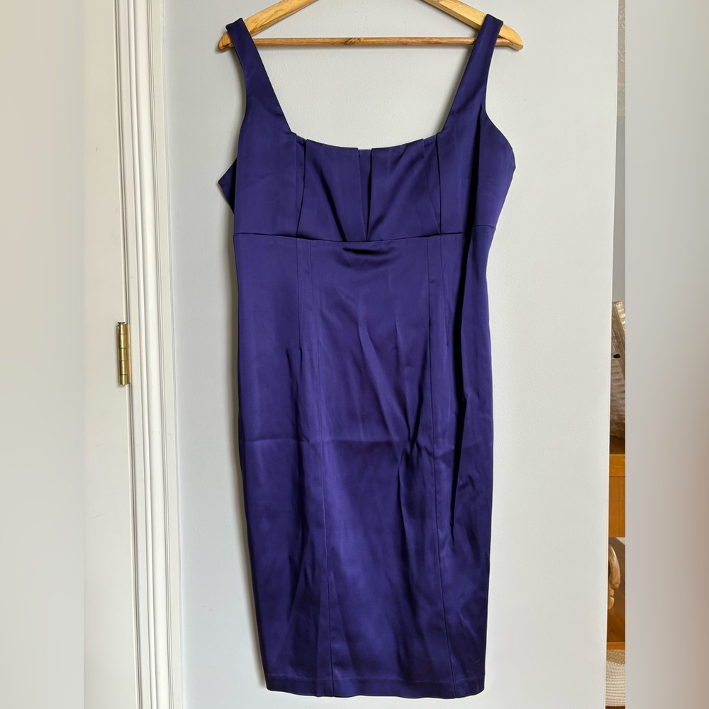 Calvin Klein Purple Cocktail Dress